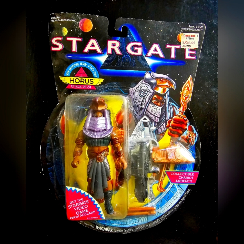 1994 vintage Stargate Horus action figure